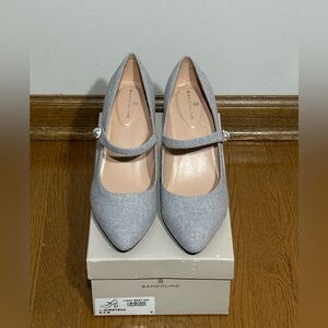Bandolino Women's Gray Mary Jane Heels